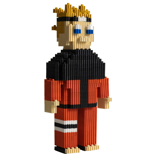 Конструктори з унікальними деталями - Іграшка-конструктор Vita toys Піксель Наруто (VTK 0052)#2