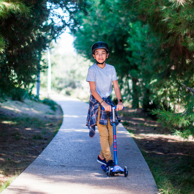 Самокати - Самокат Micro Maxi Deluxe синій (MMD067)#6