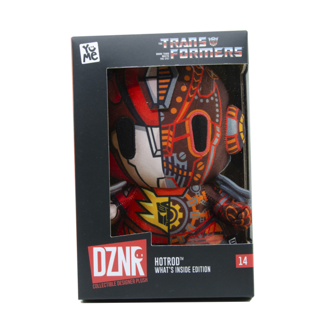 Персонажі мультфільмів - Колекційна м’яка іграшка Yume Transformers Хот Род (19623)#2