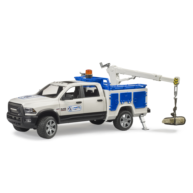 Транспорт і спецтехніка - Автокран Bruder RAM 2500 сервісної служби (02509)#4