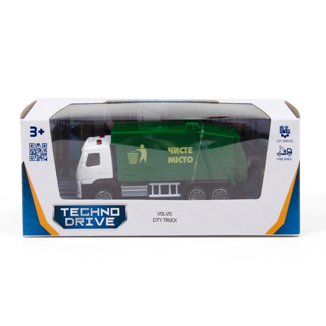 Транспорт і спецтехніка - Сміттєвоз TechnoDrive Volvo (250300)#6