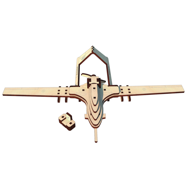 3D-пазли - Тривимірний пазл Pazly Байрактар (UPZ-002)#2