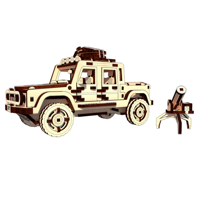 3D-пазли - Тривимірний пазл Pazly Волонтерський пікап (UPZ-006)#3