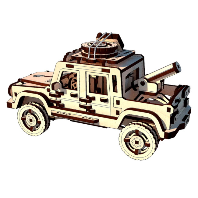 3D-пазли - Тривимірний пазл Pazly Волонтерський пікап (UPZ-006)#5