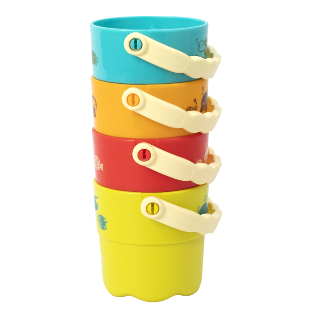 Набори для пісочниці - Ігровий набір Baby Team Відерця 4 штуки (8859)#2