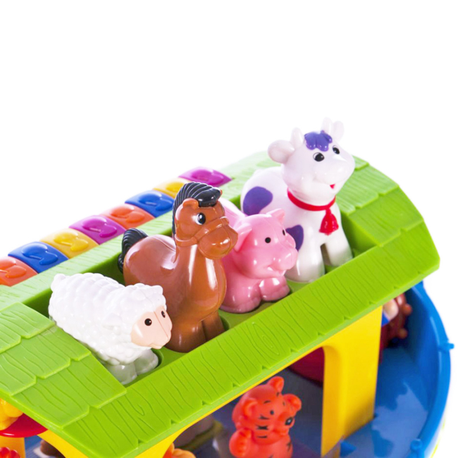 Розвивальні іграшки - Ігровий набір Kiddi Smart Ковчег Ноя (063404)#4