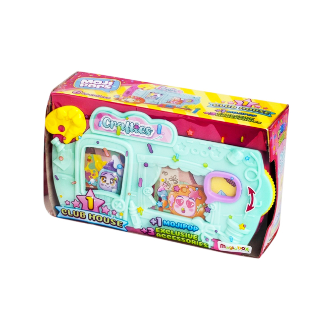 Фігурки персонажів - Ігровий набір Moji Pops Party Клубний будиночок (PMPPD660IN00)#4