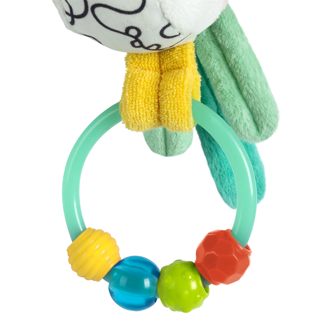 Підвіски, мобілі - Брязкальце-підвіска Fehn Папуга (049060) (4001998049060)#2