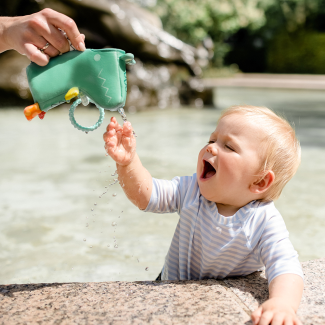 Іграшки для ванни - Іграшка для купання Fehn Крокодил (050073) (4001998050073)#5