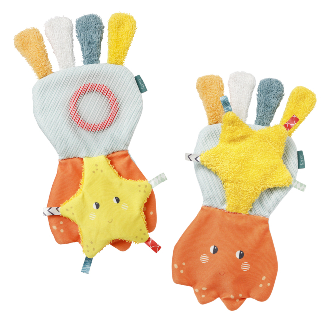 Іграшки для ванни - Іграшка-книжка для купання Fehn Восьминіг (050097) (4001998050097)#3