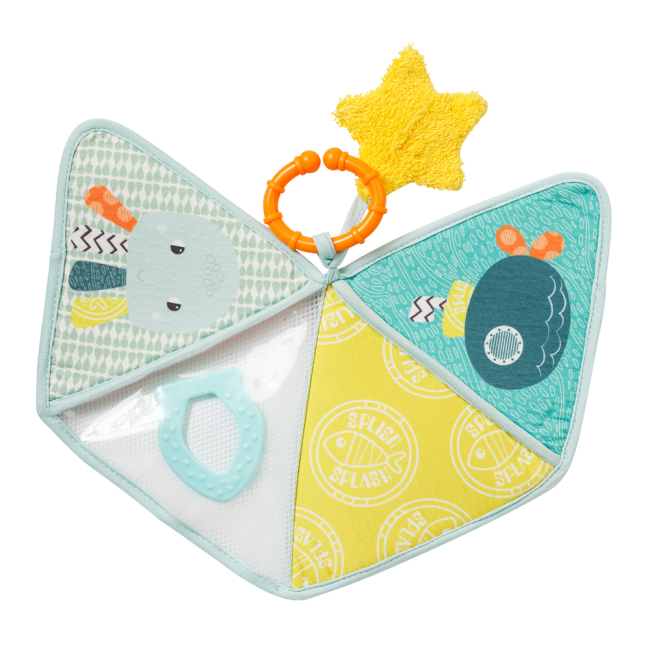 Іграшки для ванни - Іграшка-книжка для купання Fehn Субмарина (050110) (4001998050110)#2