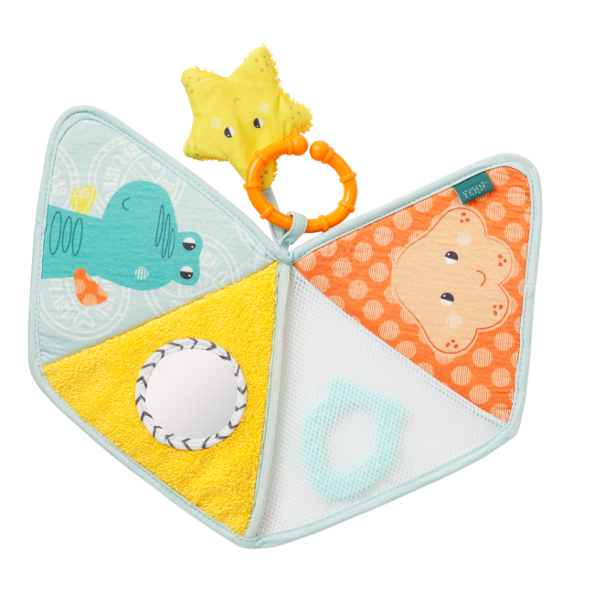 Іграшки для ванни - Іграшка-книжка для купання Fehn Субмарина (050110) (4001998050110)#3