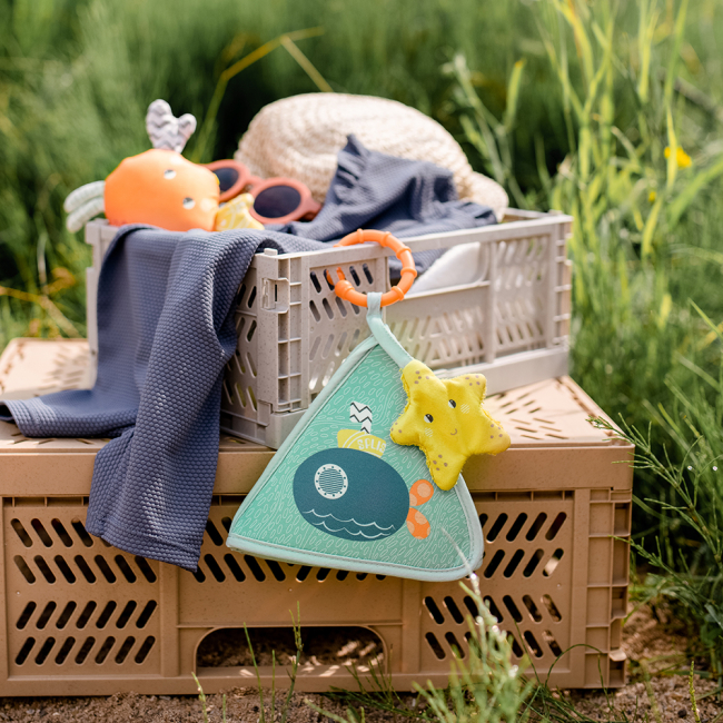 Іграшки для ванни - Іграшка-книжка для купання Fehn Субмарина (050110) (4001998050110)#4