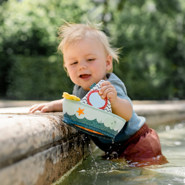 Іграшки для ванни - Іграшка для купання Fehn Човен (050127) (4001998050127)#4