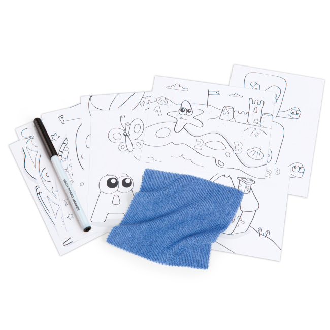 Дитячі меблі - Парта-дошка Smoby Магічна синя (420224)#2