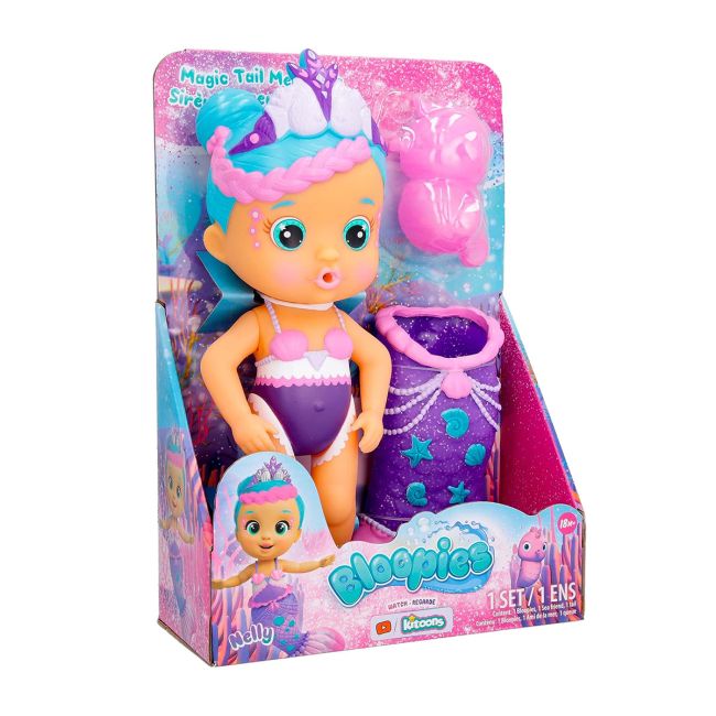 Ляльки - Лялька Bloopies Чарівний хвіст Русалонька Неллі (908741)#2