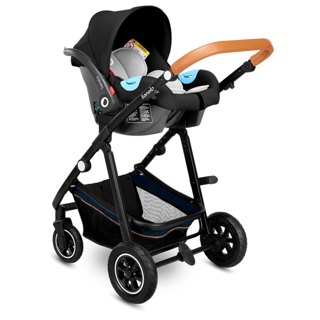 Візочки - Коляска Lionelo Amber blue navy 3 в 1 (5903771700597)#4