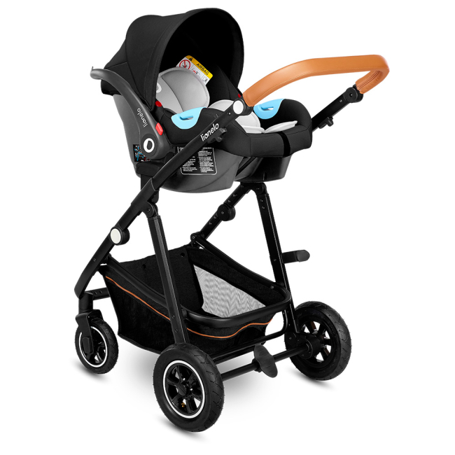 Візочки - Коляска Lionelo Amber grey graphite 3 в 1 (5903771700573)#6