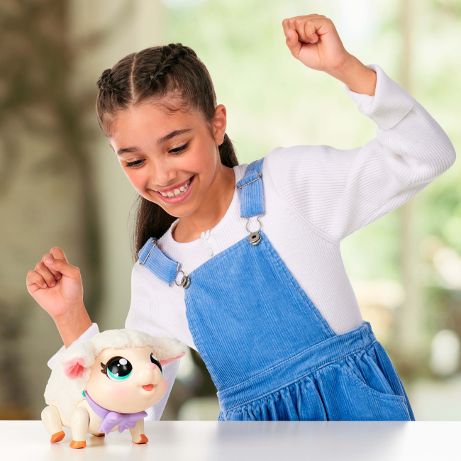 Фігурки тварин - Інтерактивна фігурка Little Live Pets Мій улюбленець маленьке ягня (26476)#6