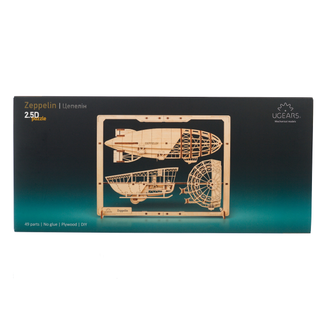 3D-пазли - Пазл Ukrainian Gears Цепелін (6337512)#5