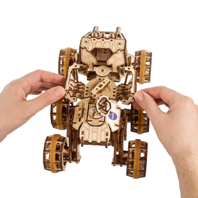 3D-пазли - Тривимірний пазл Ukrainian Gears Пілотований марсохід (6337514)#4