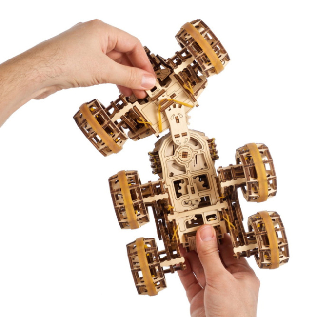 3D-пазли - Тривимірний пазл Ukrainian Gears Пілотований марсохід (6337514)#5