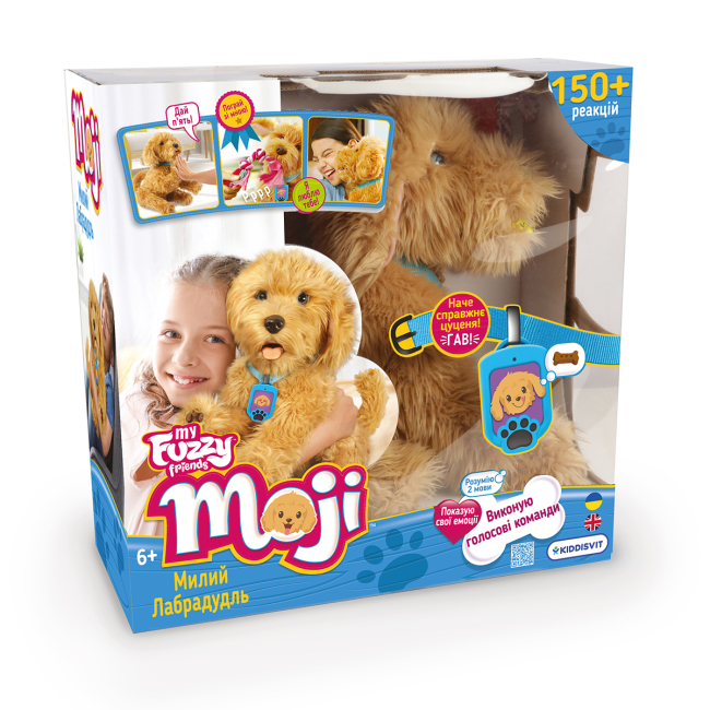 М'які тварини - Інтерактивна іграшка My Fuzzy Friends Лабрадудель Моджі (18207-UKR-ENG)#4