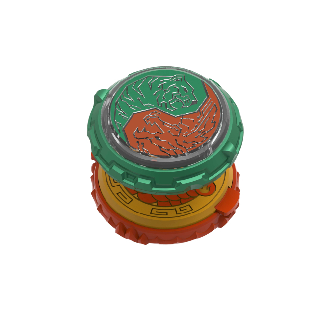 Дзиги та бойові арени - Дзиґа Infinity Nado VI Split series flaming wind Dragon tiger (EU654145)#4