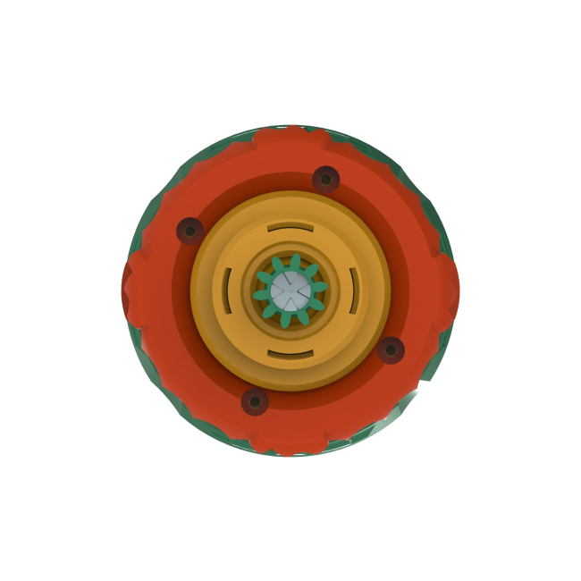 Дзиги та бойові арени - Дзиґа Infinity Nado VI Split series flaming wind Dragon tiger (EU654145)#6