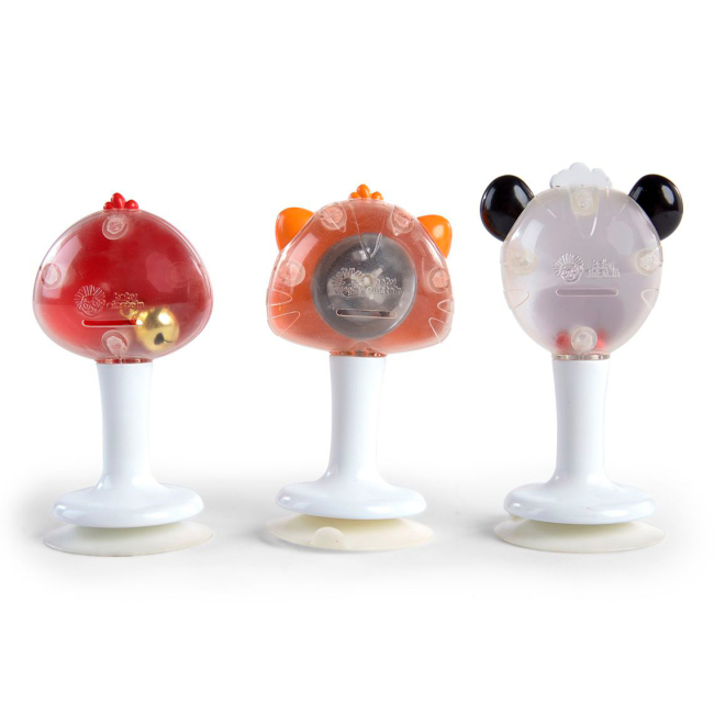 Розвивальні іграшки - Іграшка на присосці Baby Einstein Rattle & jingle trio (12359)#2