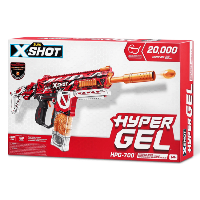 Помпова зброя - Швидкострільний бластер X-Shot Hyper Gel large (36620R)#3