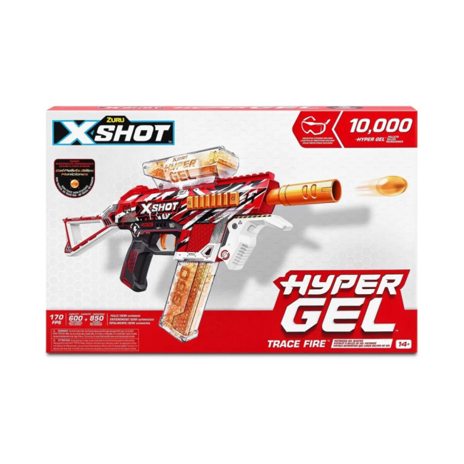 Стрілецька зброя - Швидкострільний бластер X-Shot Hyper Gel medium (36621R)#3