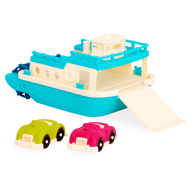 Машинки для малюків - Ігровий набір Battat Пором (BX2182Z)#2