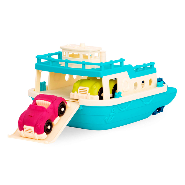 Машинки для малюків - Ігровий набір Battat Пором (BX2182Z)#3