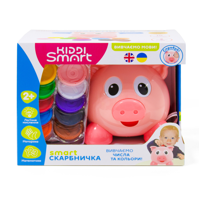 Розвивальні іграшки - Інтерактивна іграшка Kiddi Smart Скарбничка (208441)#6