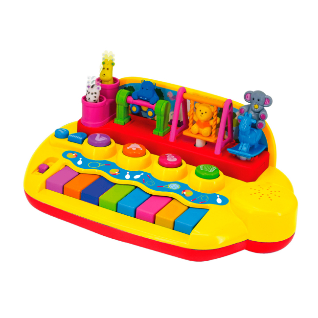 Розвивальні іграшки - Піаніно Kiddi Smart Звірята на гойдалці (063412)#2