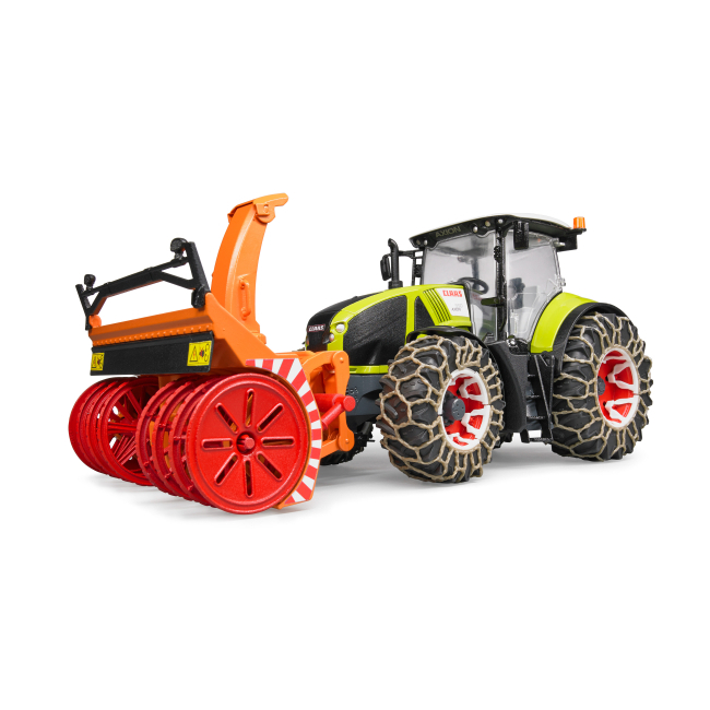 Транспорт і спецтехніка - Трактор Bruder Claas Axion 950 для прибирання снігу (03017)#2