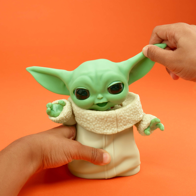 Фігурки персонажів - Ігрова фігурка Star Wars Мандалорець Mixin moods Ґроґу 12 см (F6864)#4