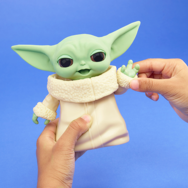 Фігурки персонажів - Ігрова фігурка Star Wars Мандалорець Mixin moods Ґроґу 12 см (F6864)#5