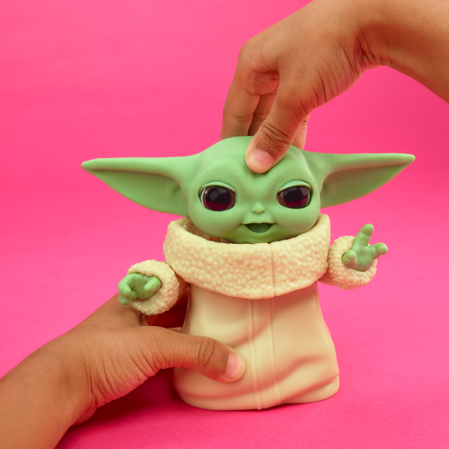 Фігурки персонажів - Ігрова фігурка Star Wars Мандалорець Mixin moods Ґроґу 12 см (F6864)#6