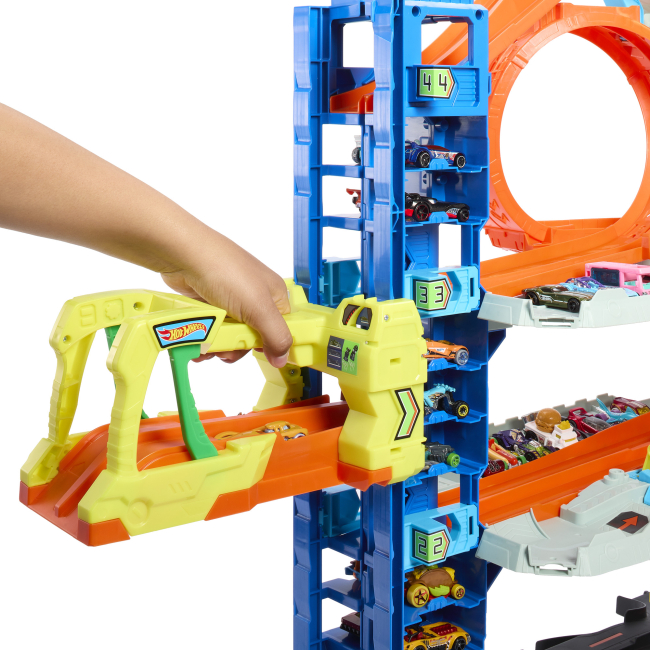 Паркінги і гаражі - Ігровий набір Hot Wheels City Легендарний гараж (HKX48)#3