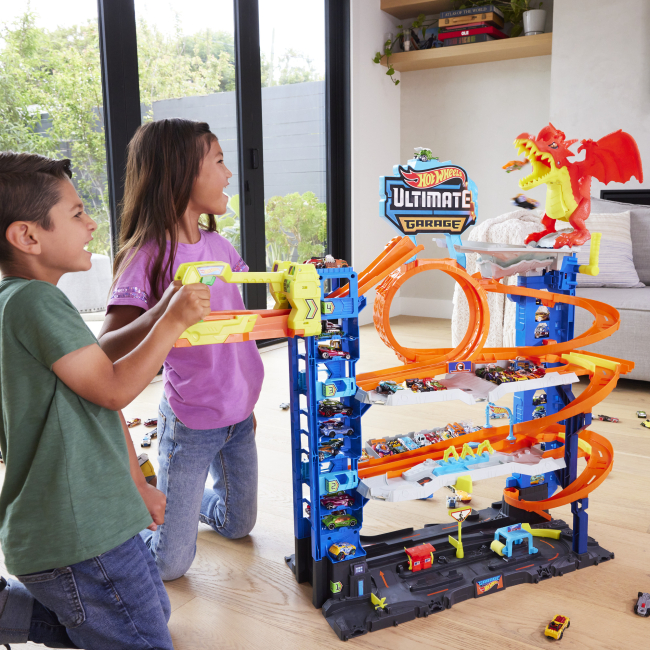 Паркінги і гаражі - Ігровий набір Hot Wheels City Легендарний гараж (HKX48)#6