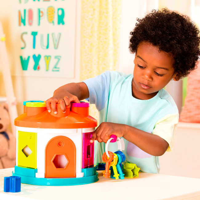 Розвивальні іграшки - Сортер Battat Розумний будиночок (BT4580Z)#7
