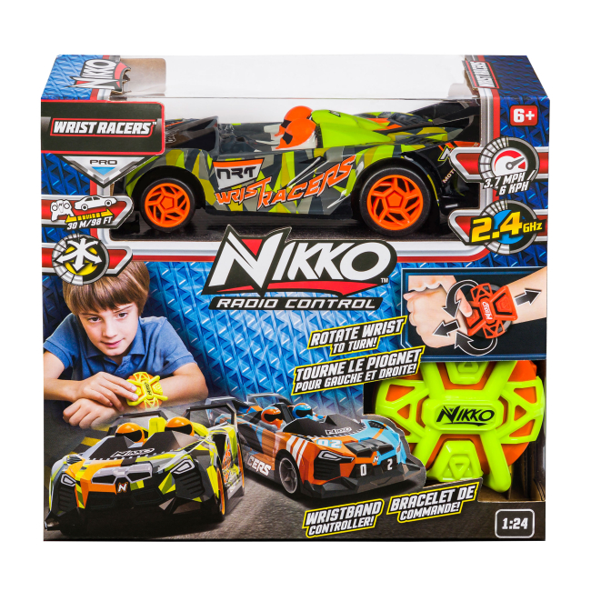 Радіокеровані моделі - Автомодель NIKKO Wrist racers Neon camo green (10292)#4