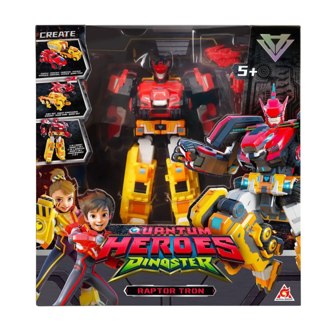 Трансформери - Ігровий набір Dinoster Раптор Трон (EU580801)#8