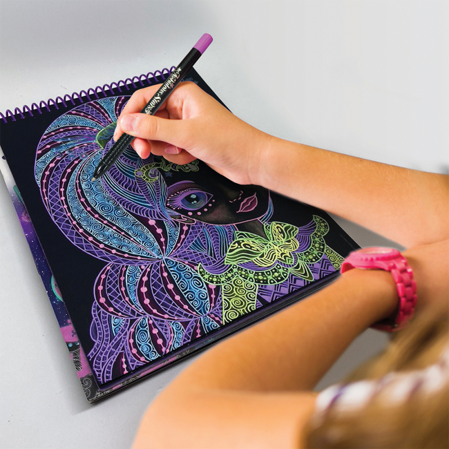 Товари для малювання - Набір для творчості Nebulous star Скетчбук Екліпсія (11121)#3