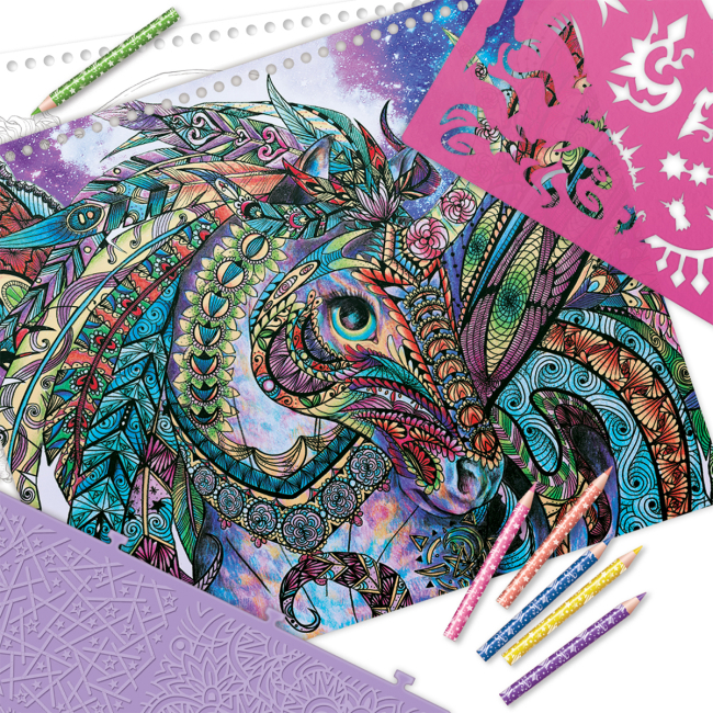 Товари для малювання - Набір для творчості Nebulous stars Скетчбук Легенда про Фіріаза (11371)#5