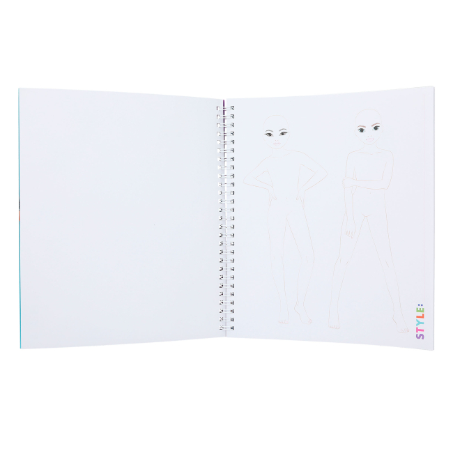 Товари для малювання - Розмальовка Top Model Малія Хейдон та Крісті (0412447)#3