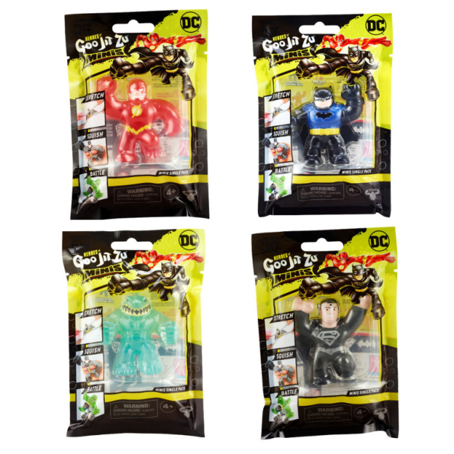 Антистрес іграшки - Стретч-антистрес Goo Jit Zu супергерої ДіСі міні в в асортименті (123286)#2