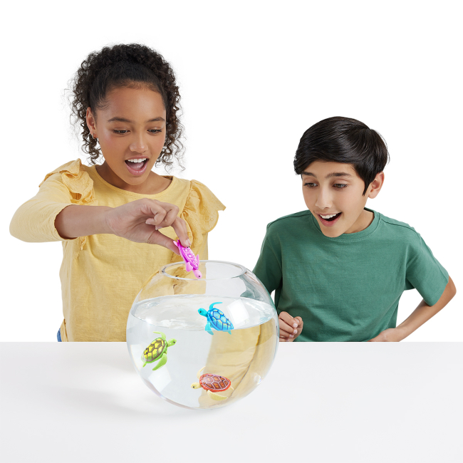 Фігурки тварин - Інтерактивна іграшка Robo Alive Робочерепаха блакитна (7192UQ1-1)#3